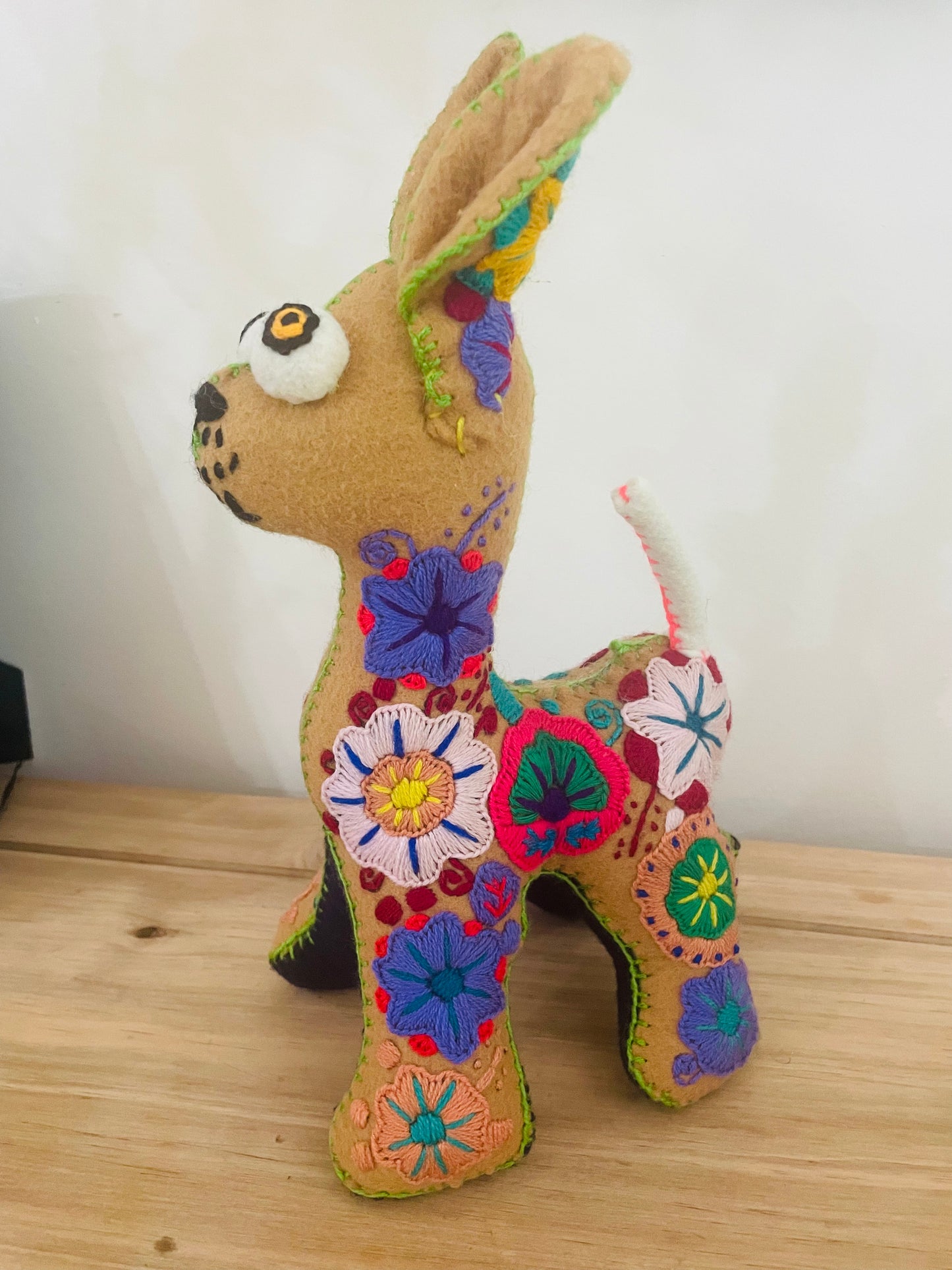 Handmade Stuffed Dog